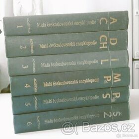 Malá československá encyklopedie (6 svazků)