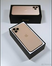 iPhone 11 Pro Max Gold KONDICE BATERIE 100% TOP - 1