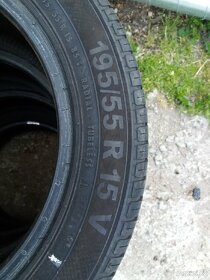 4ks letní pneumatiky 195/55 R15