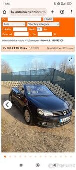 EOS 1.4 TSI 118 kw