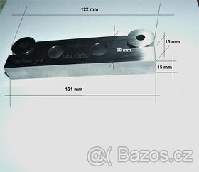 SINUSOVÉ PRAVÍTKO 100 mm - orig. Fr. KEILPART & Co. SUHL