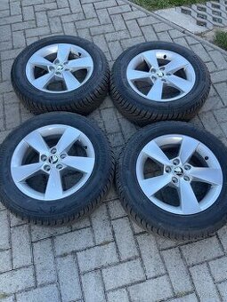 Alu kola 5x100 r15 Škoda originál