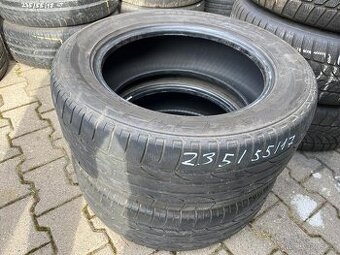 Pneumatiky 235/55r17 Bridgestone 2 kusy