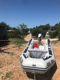 Nafukovací člun Honwave T 38 + lodní motor Honda BF 20