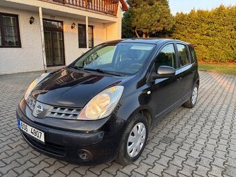 Nissan Note 1,4i- 65kw, klima, r. 07