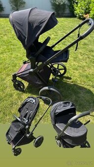 Cybex Priam Platinum – kočárek, korbicka, 2 pláštěnky