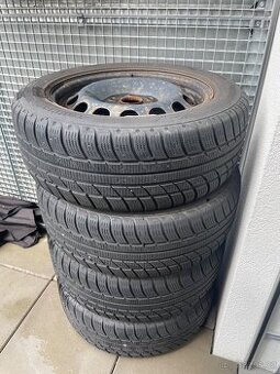 205/55 R16 Zimní pneumatiky na discích VW, ŠKODA