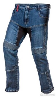 Moto kalhoty jeans kevlarové
