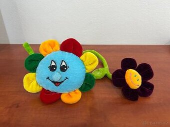 2x plyšové sluníčko - 1