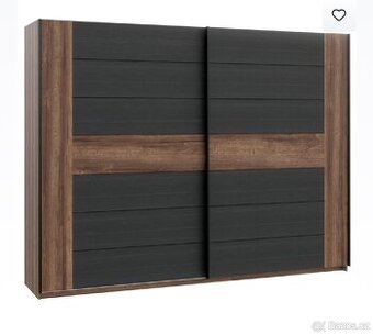 Šatní skříň 270x61x209