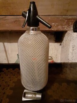 stará sifonová láhev