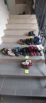 Detske boty zimni 28-31 cena za par