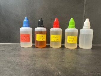 Bázy glycerol / propylénglycol + aróma