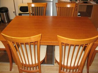 JÍDELNÍ STUL + 6 židlí