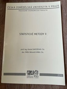 Statistické metody II - Svatošová