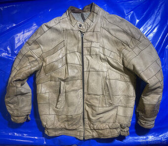 Kožená bunda pánská