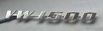 Napis, znak na kapotu vw brouk 1500 originál