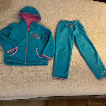 Dívčí fleece soupravička-jednorožec- Lupilu- 110/116