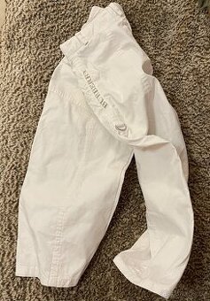 Burberry - Bílé kalhoty vel 10