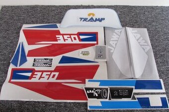Jawa 350 640-5 Tramp samolepky sada