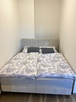 Čalouněná boxspring postel 160x200cm