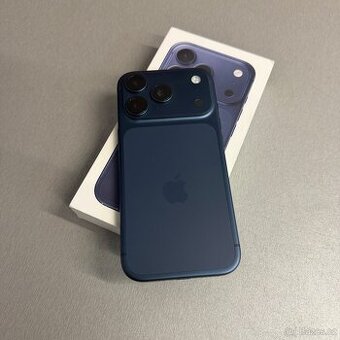 Nový iPhone 17 Pro 256GB modrý, 2 roky záruka