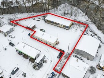 Pronájem komerčního areálu 1 800 m² - ul. Brněnská, Třebíč