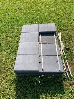 Diton stříška průběžná 30 černá