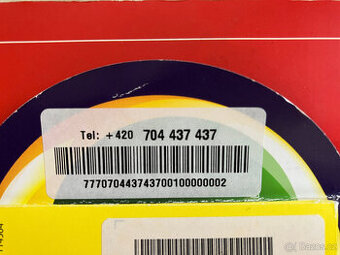 Pěkné číslo, zlatá sim