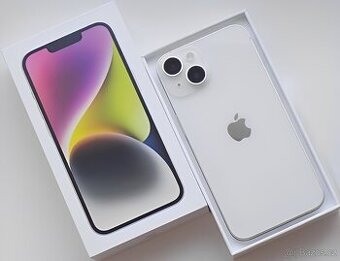 iPhone 14 Starlight BATERIE 100% TOP