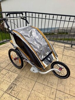 Chariot CX2 – dvoumístný vozík za kolo