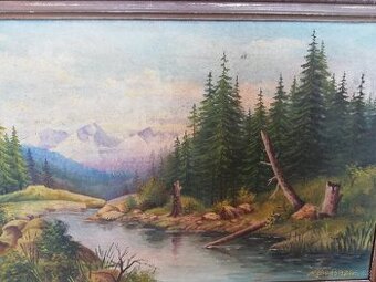 Řeka v horách, N. Knorring