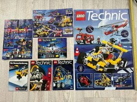 Lego Technic prospekty, katalogy a plakáty od roku 1989