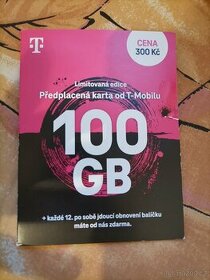 100GB T-Mobile aktivovaná