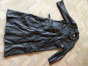Prodám kožený, dlouhý plášť / kabát 3XL - 1