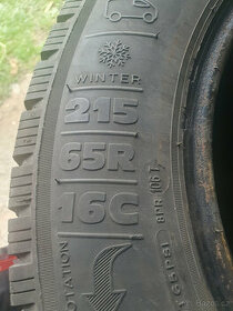 Zátěžové zimní pneu 215/65 R16C Kleber - 1