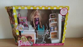 Mattel Barbie supermarket herní set - 1