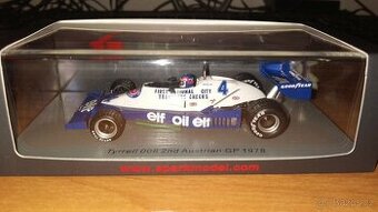 Tyrrell 008 #4 Patrick Depailler 1978 Austrian GP Spark 1:43