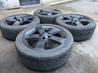 ALU disky Ford černé 5x108 R17 s letními pneu 225/45 R17