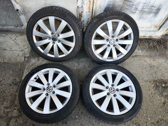 17"zimní alu sada Oslo 5x112 origo Passat B6 Touran Caddy