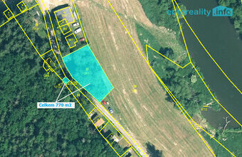 Prodej, stavební pozemek, 770 m2, Třímany u Radnice