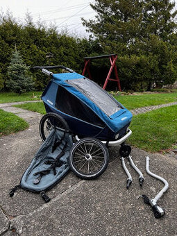 CROOZER KID FOR 1 PLUS 2020 + odpružení, miminkovník