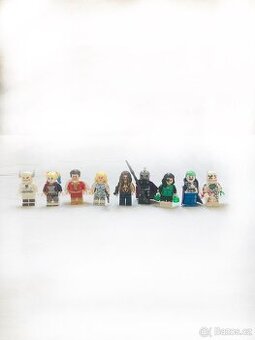 Sbírka Neoriginálních LEGO DC Minifigurek – 9 postav