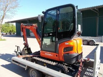 114,600Kč TOP 2014 Kubota KX 018-4 s přívěsem - 1
