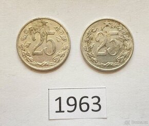 MINCE 25h 1963 ČESKOSLOVENSKÁ REPUBLIKA - 1