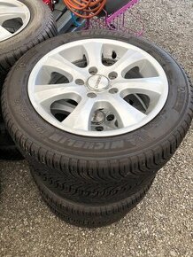 PRODÁM 4 KUSY ALU DEZENT 16 + MICHELIN CROSSCLIMAT