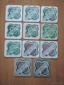 Pivní tácky pivovaru Polička 11 ks - 1