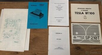 Tesla BT100 Robotron K6304 SP210T paměť tiskárna