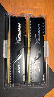 DDR4 RAM Kingston HyperX 16GB Fury (2x8GB) Dual channel kit