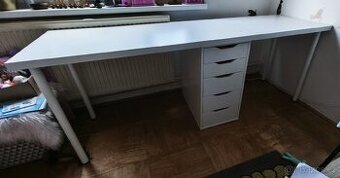 Psaci stůl IKEA Lagkapten délka 200x60 vč šuplíků